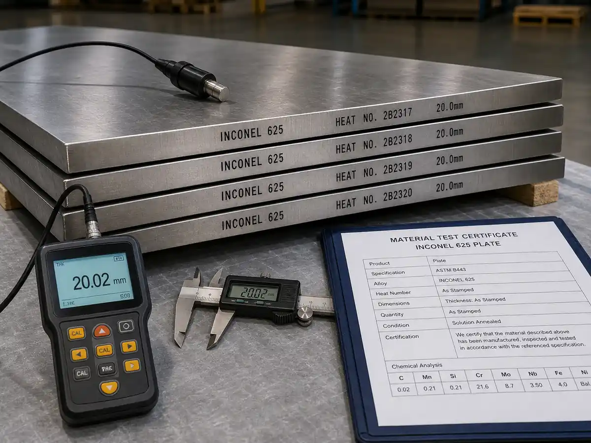 Inconel 625 plate