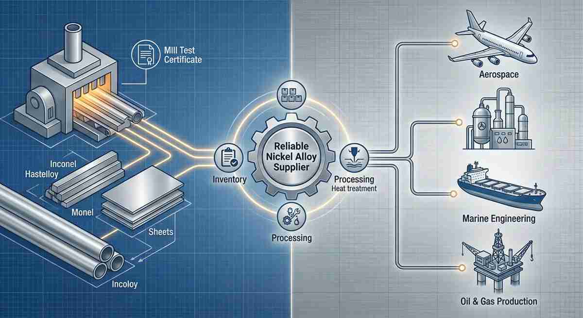 Proveedor de aleaciones de níquel