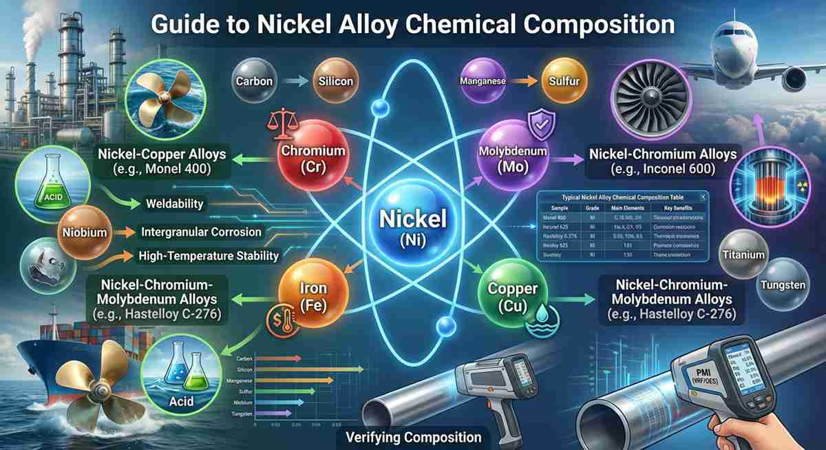 Guide to Nickel Alloy Chemical Composition
