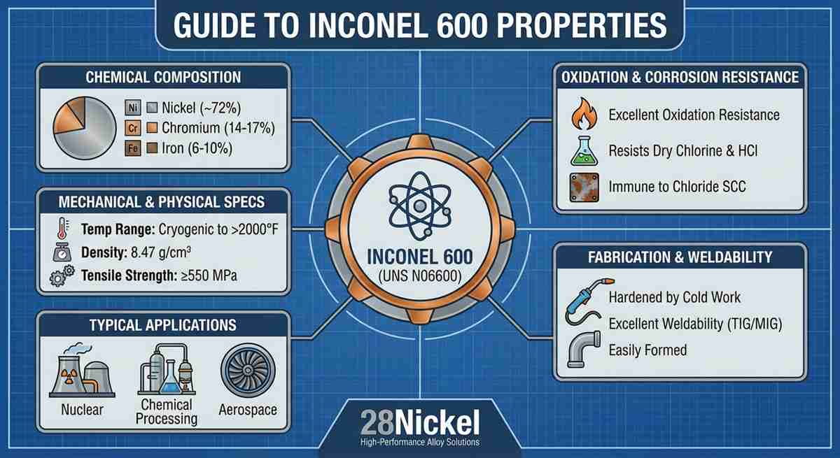 Guide to Inconel 600 Properties