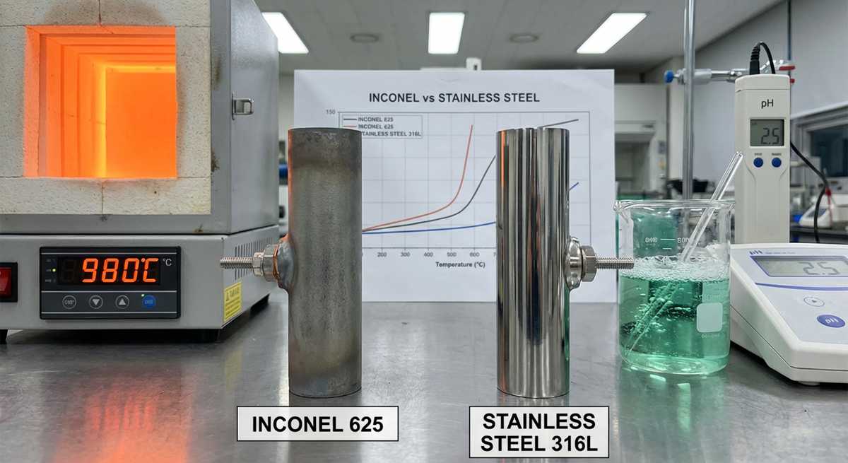 Inconel vs Stainless Steel: Which Alloy Wins