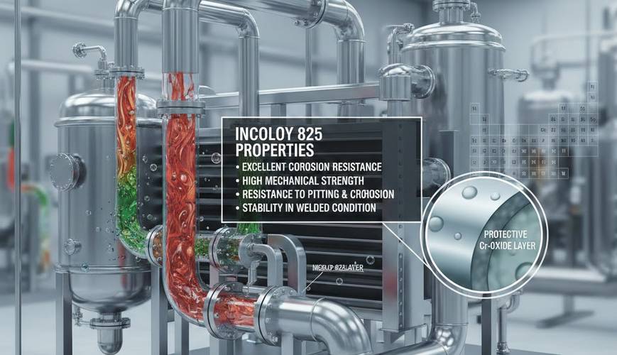 Die wichtigsten Eigenschaften von Incoloy 825 in rauen Anwendungen
