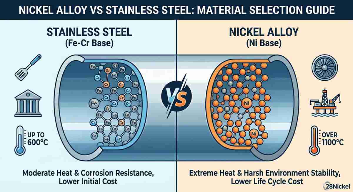 Nickel Alloy vs Stainless Steel: Expert Guide