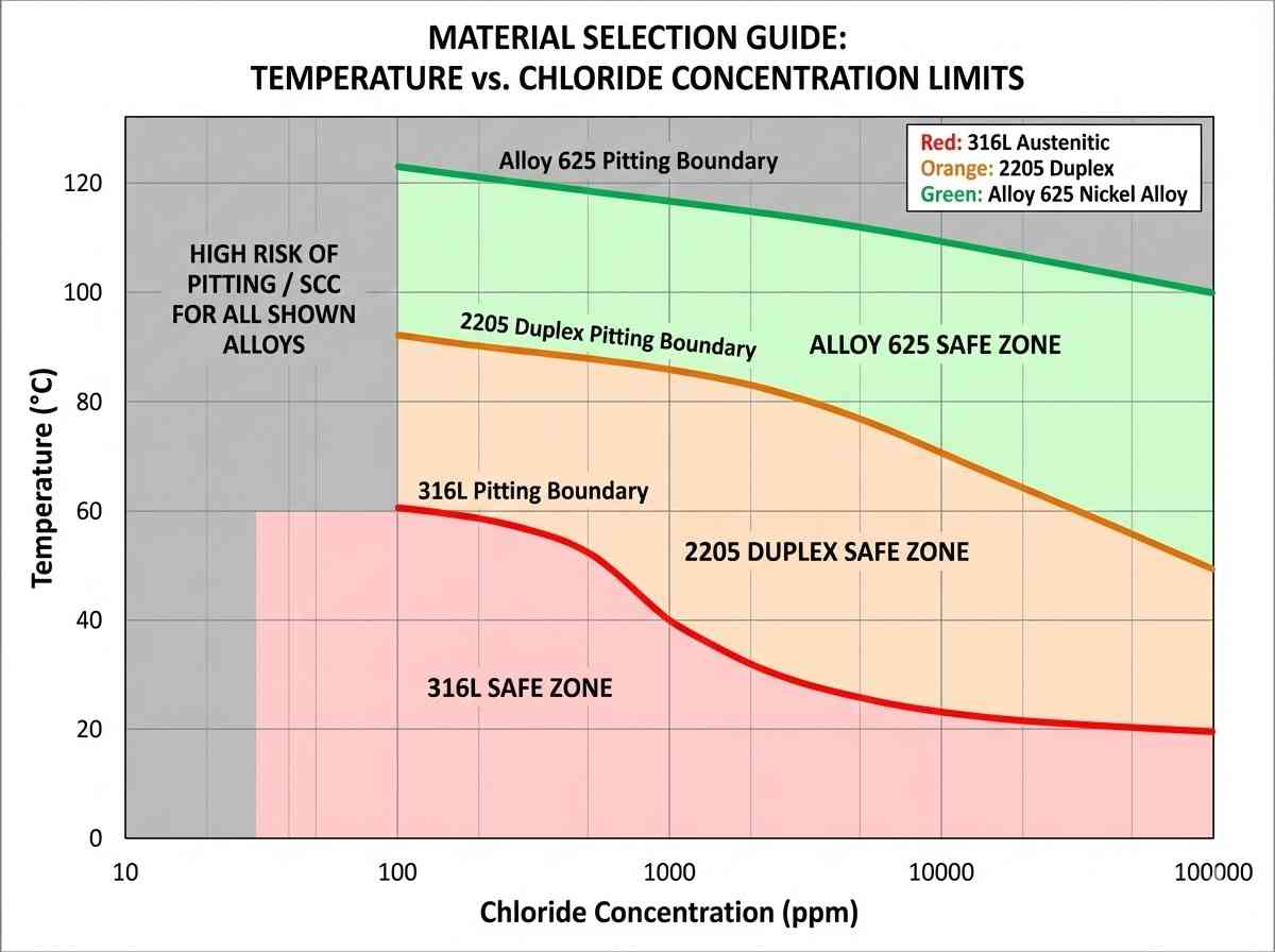 Nickel Alloy vs Duplex Stainless Steel in Chlorides
