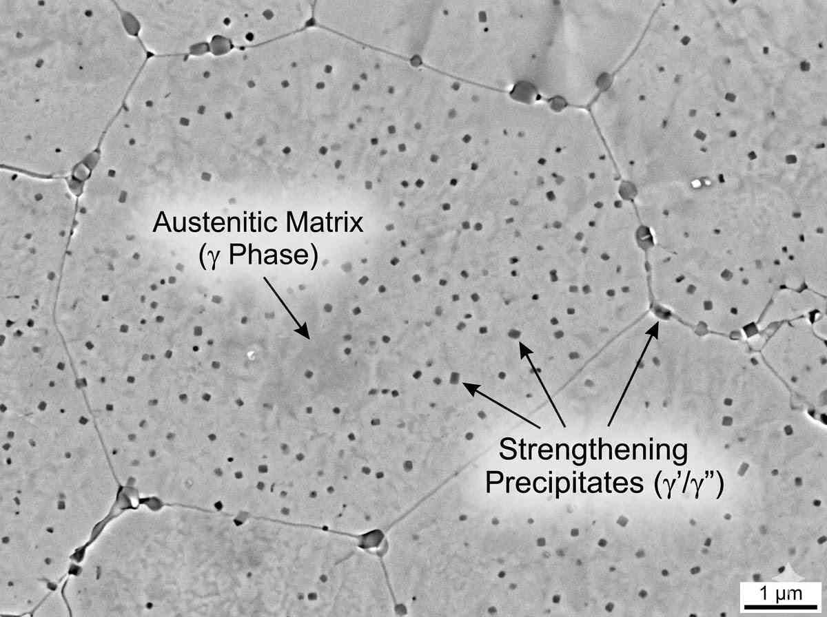 How to read a nickel alloy selection chart