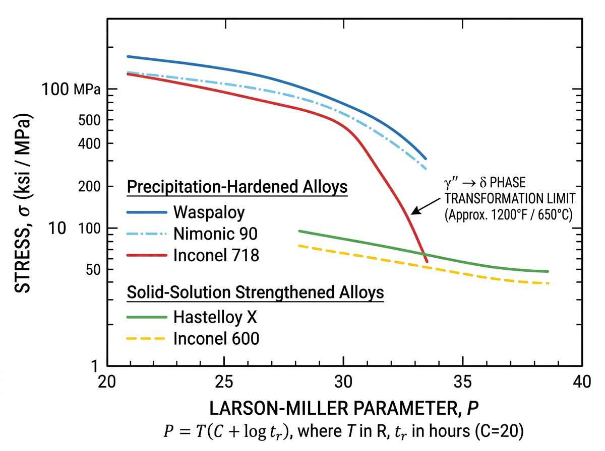 니켈 합금의 작동 온도 범위는 어떻게 되나요?