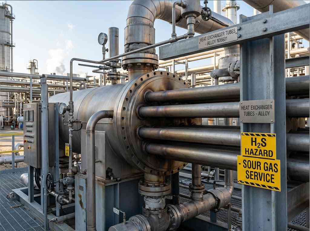 Cómo elegir Inconel 601 para el servicio de gases sulfurosos