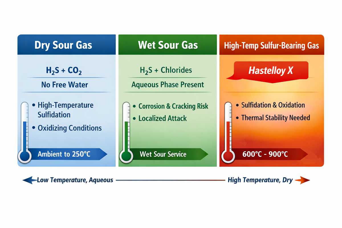 How to Choose Hastelloy X for Sour Gas Service