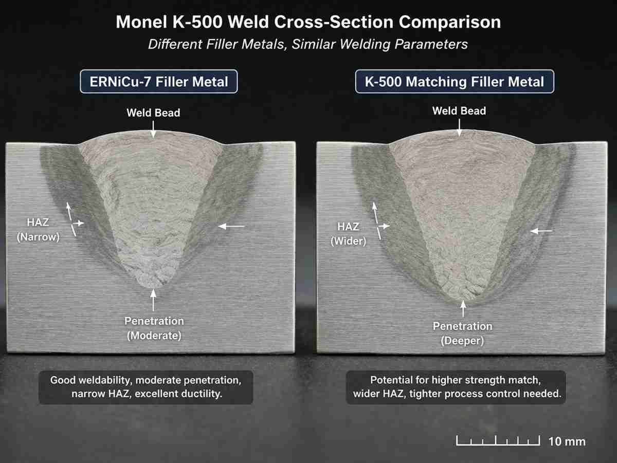 How to Select Filler Metal for Monel K-500 Valve Bodies