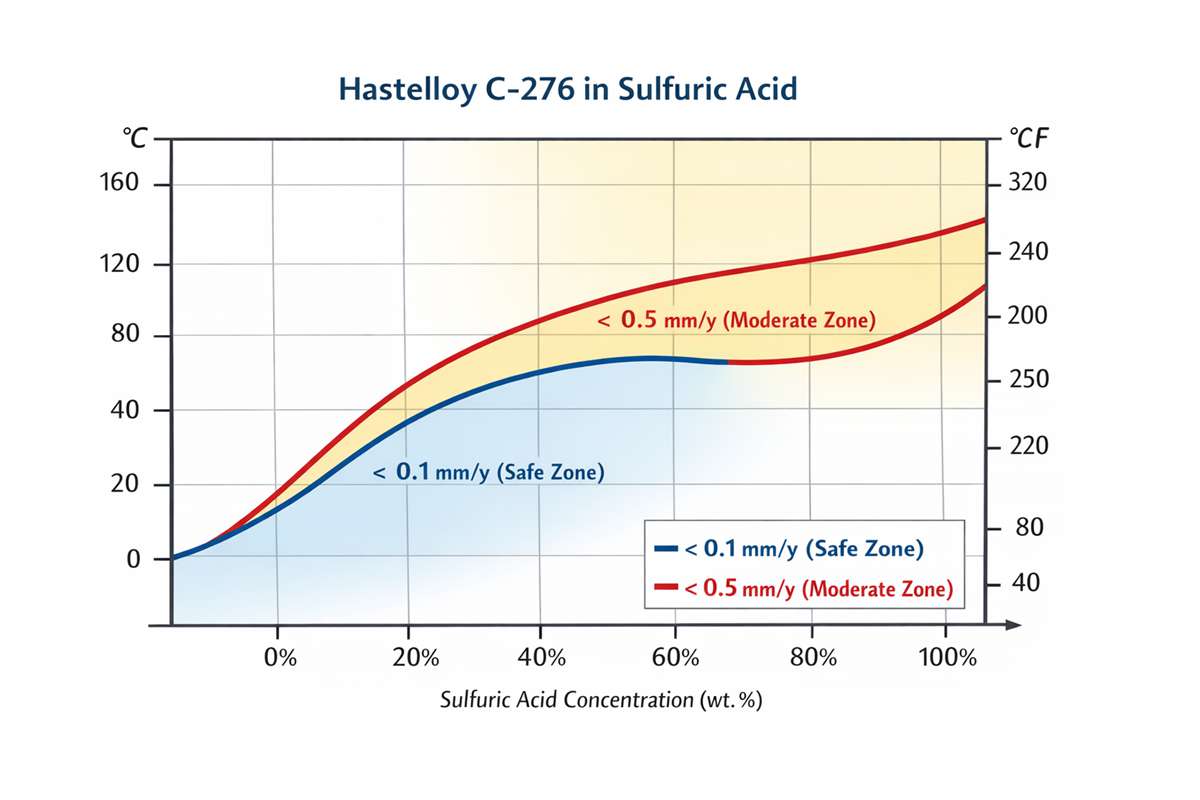 Hastelloy C-276 Corrosion Resistance in Sulfuric Acid