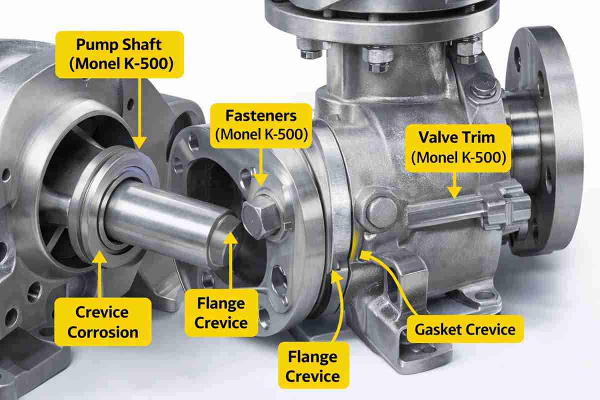 モネルK-500 硫酸中での耐食性
