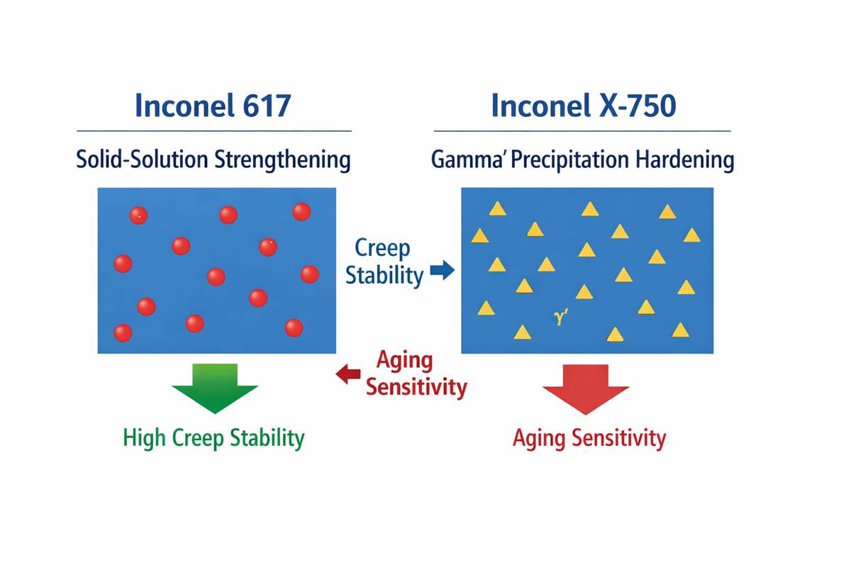 インコネル617対インコネルX-750熱交換器チューブ