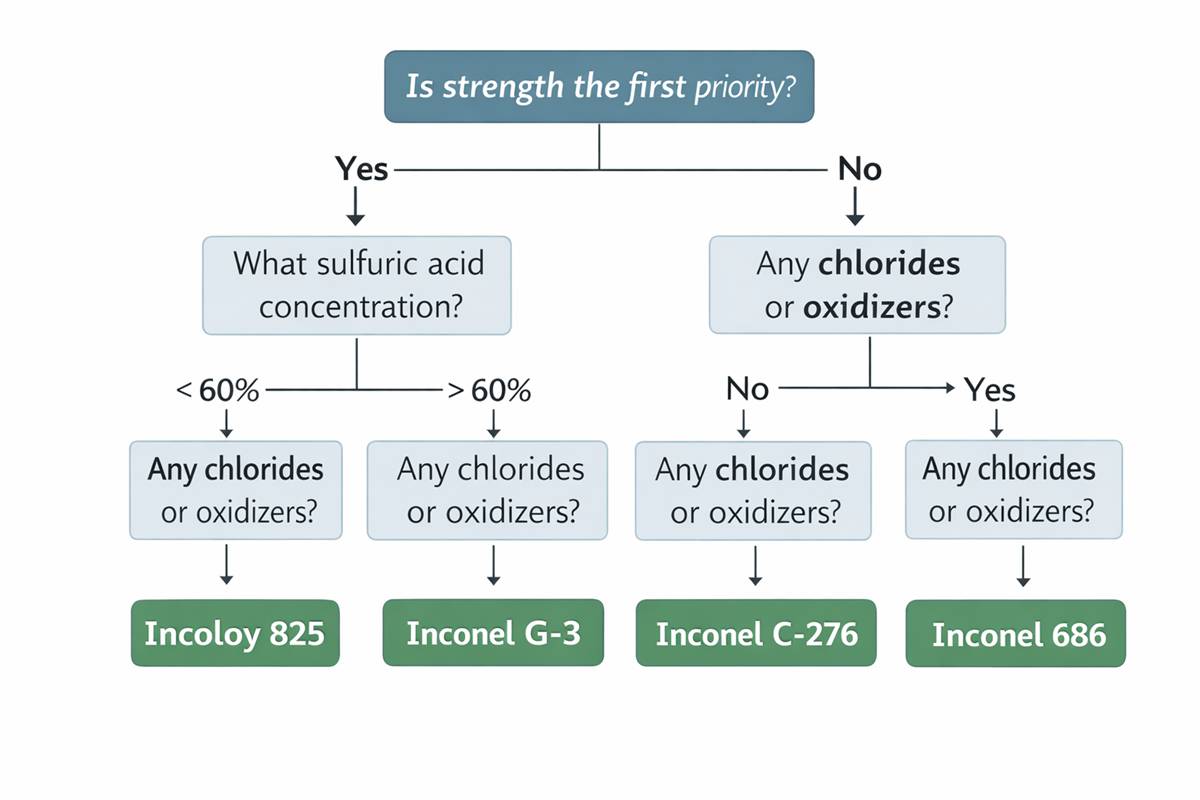 Inconel 718 Corrosion Resistance in Sulfuric Acid