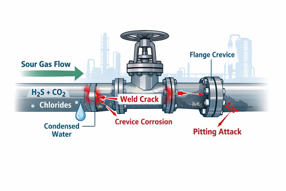 サワーガスサービス用ハステロイC-276の選び方