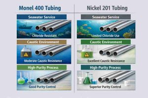Monel 400 vs Nickel 201 for Heat Exchanger Tubing