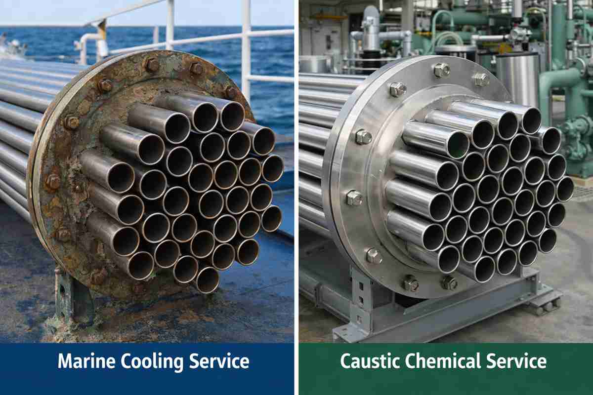 Monel 400 vs Nickel 201 for Heat Exchanger Tubing