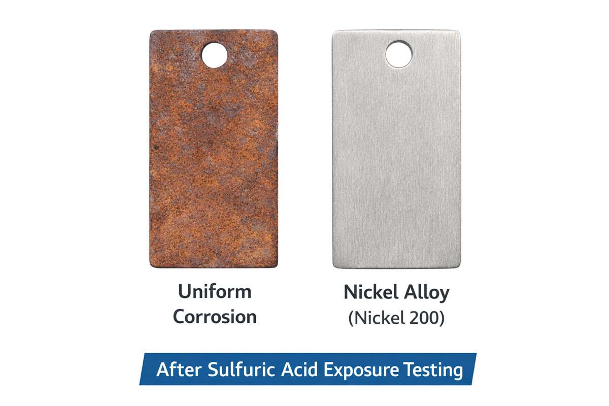 Nickel 200 Corrosion Resistance in Sulfuric Acid