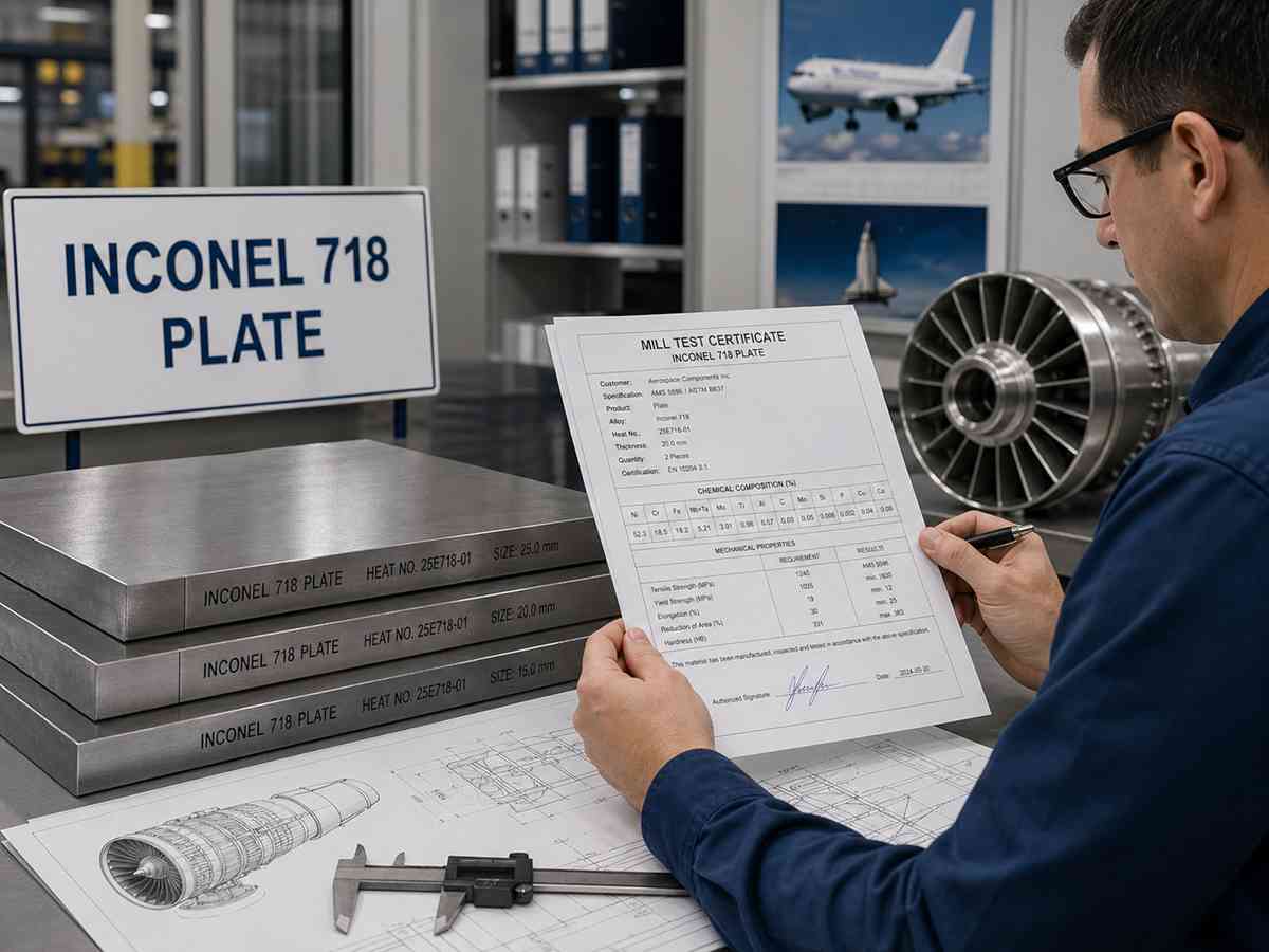 inconel 718 plate supplier for aerospac