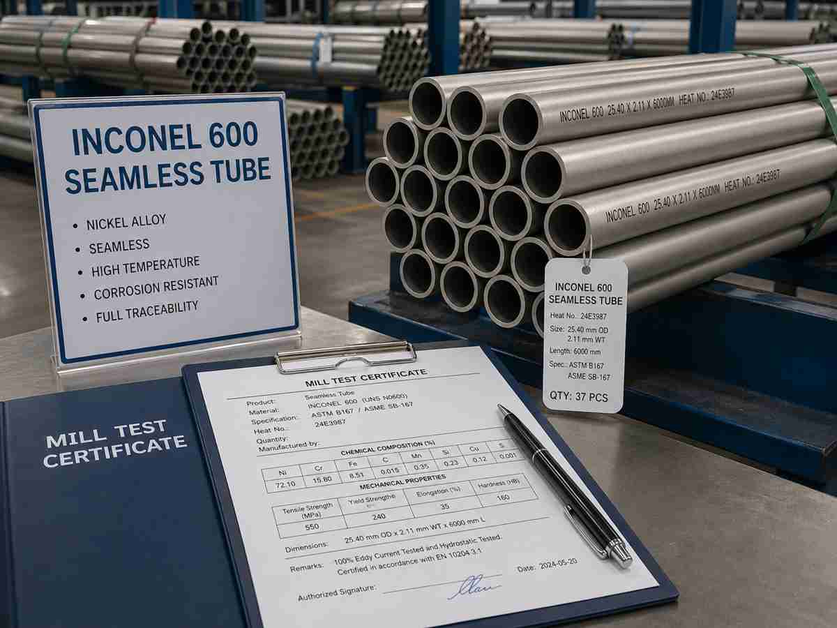 inconel 600 seamless tube supplier