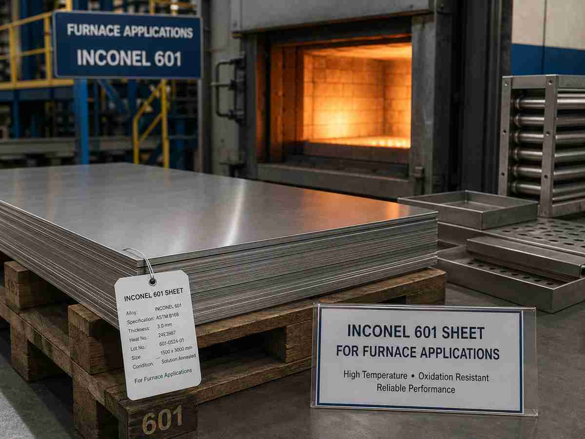 inconel 601 sheet for furnace applications