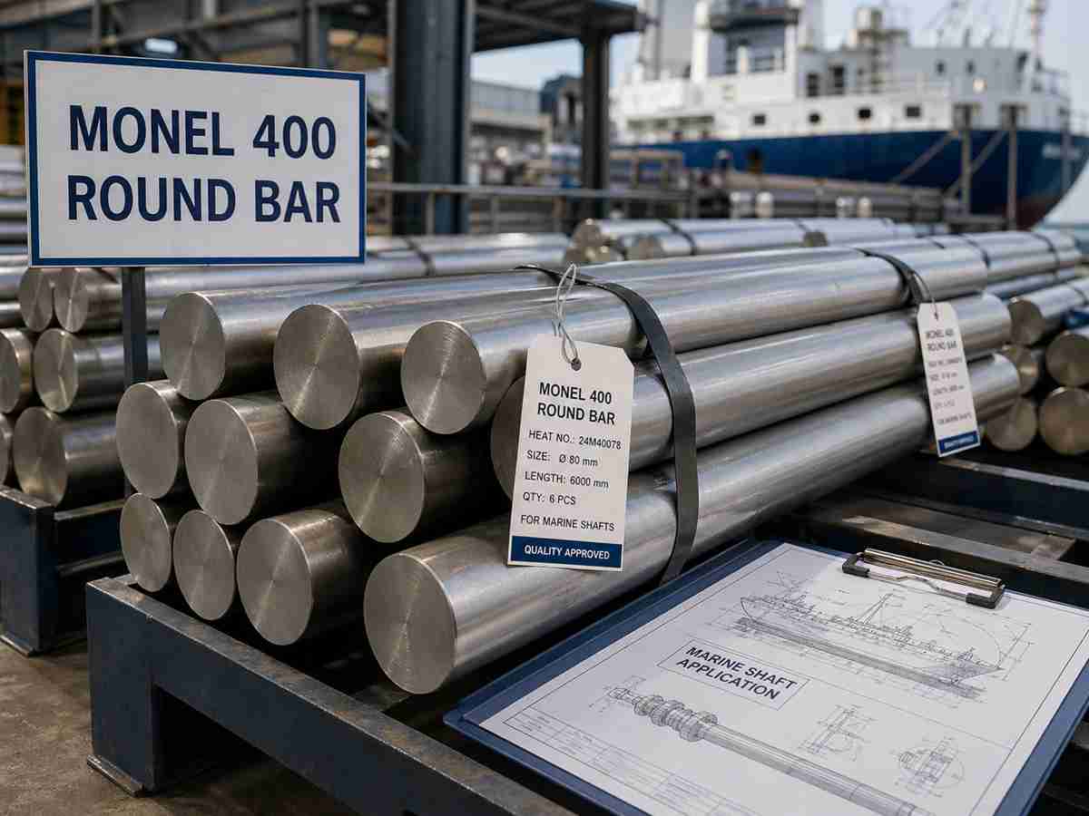 monel 400 round bar for marine shafts
