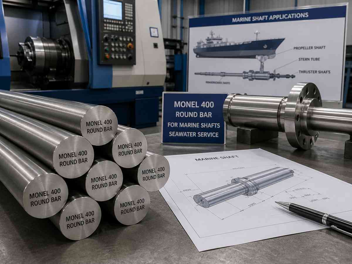 monel 400 round bar for marine shafts