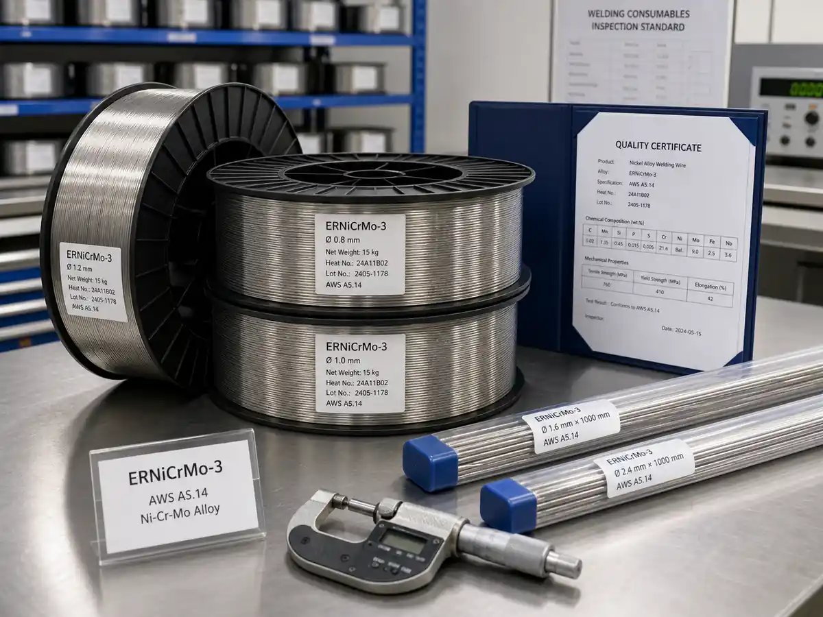 nickel alloy welding wire supplier