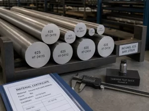 Barre en Inconel 625