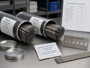 électrodes enrobées d'alliage de nickel pour le soudage de superalliages