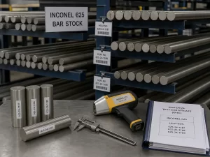 Barres en Inconel 625