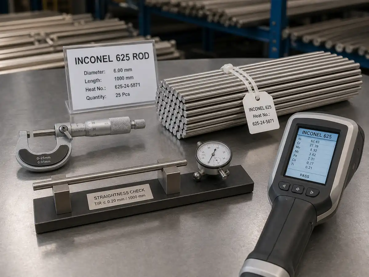 Inconel 625 rod