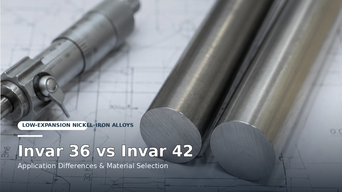 Invar 36 vs Invar 42 application differences