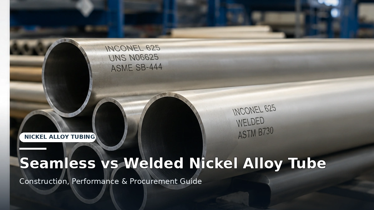 Seamless vs welded nickel alloy tube comparison