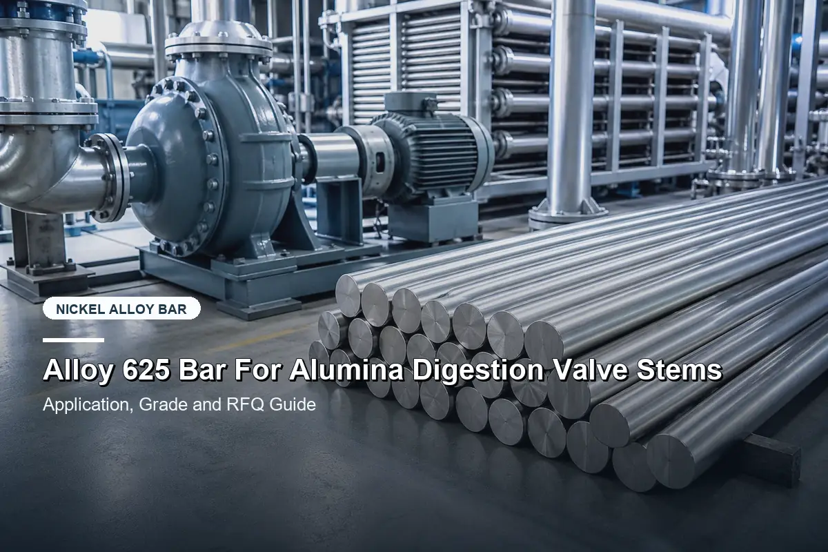 Alloy 625 Bar For Alumina Digestion Valve Stems