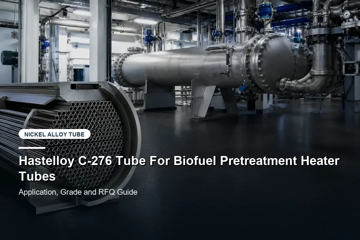 Hastelloy C-276 Tube For Biofuel Pretreatment Heater Tubes