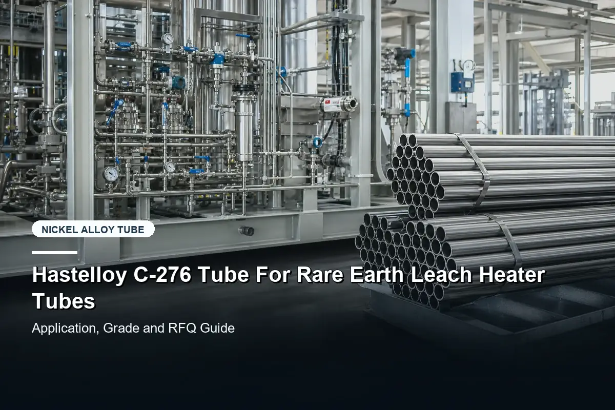 Hastelloy C-276 Tube For Rare Earth Leach Heater Tubes