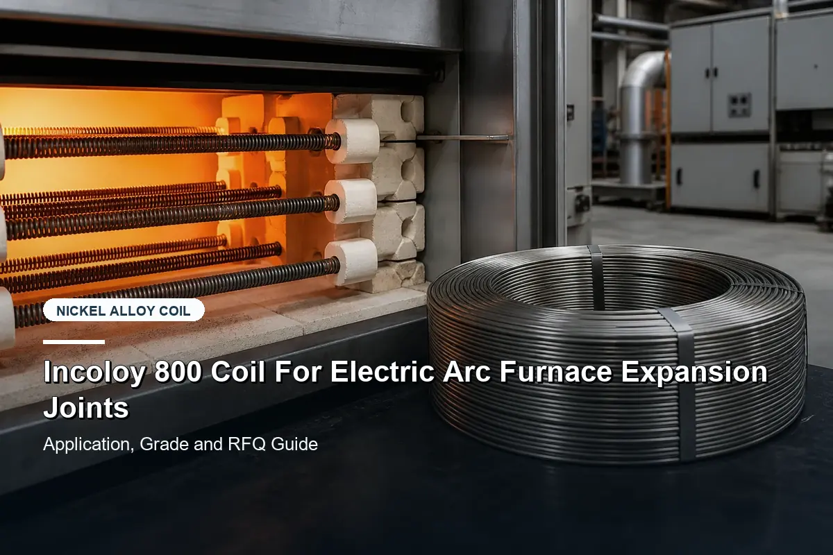 Incoloy 800 Coil For Electric Arc Furnace Expansion Joints