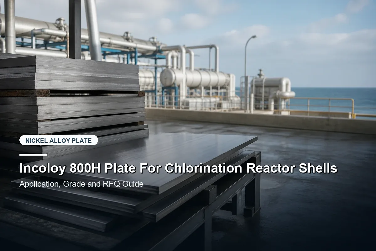 Incoloy 800H Plate For Chlorination Reactor Shells
