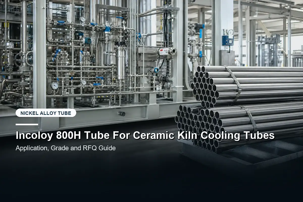 Incoloy 800H Tube For Ceramic Kiln Cooling Tubes