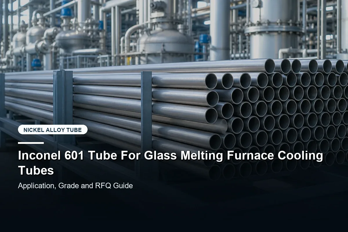 Inconel 601 Tube For Glass Melting Furnace Cooling Tubes