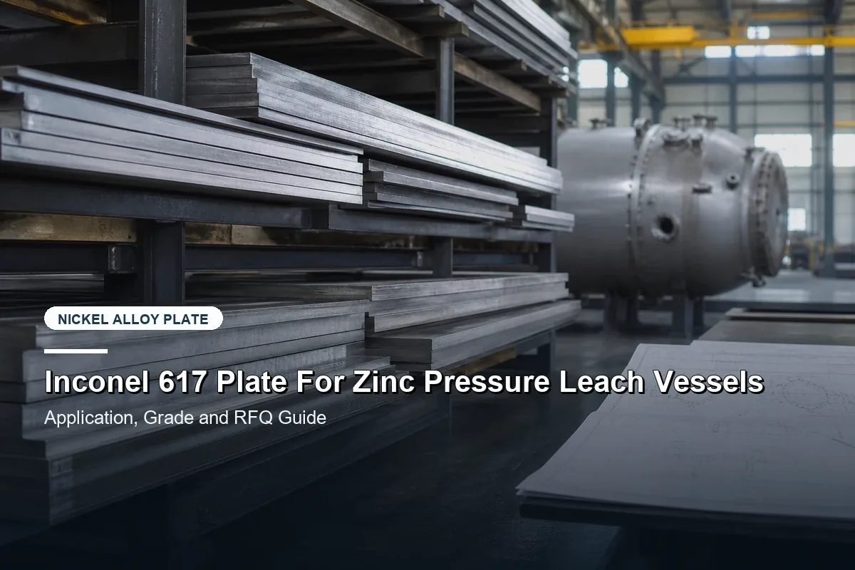 Inconel 617 Plate For Zinc Pressure Leach Vessels