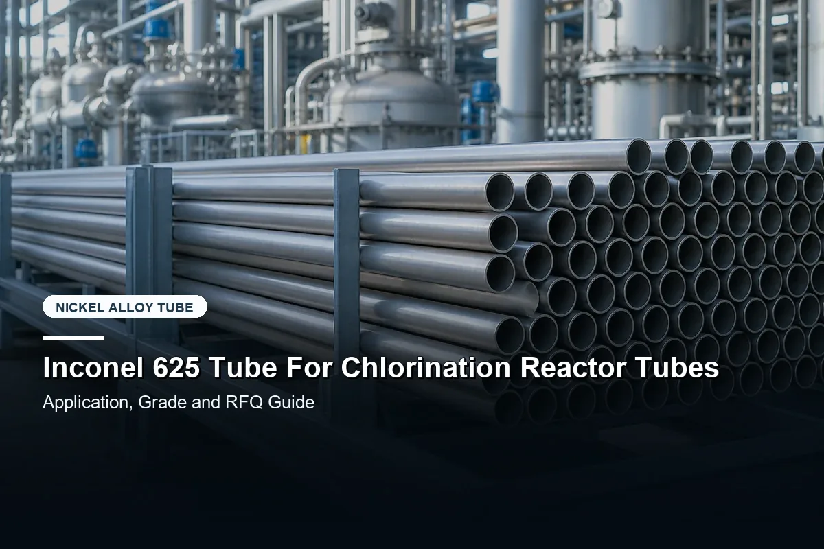 Inconel 625 Tube For Chlorination Reactor Tubes