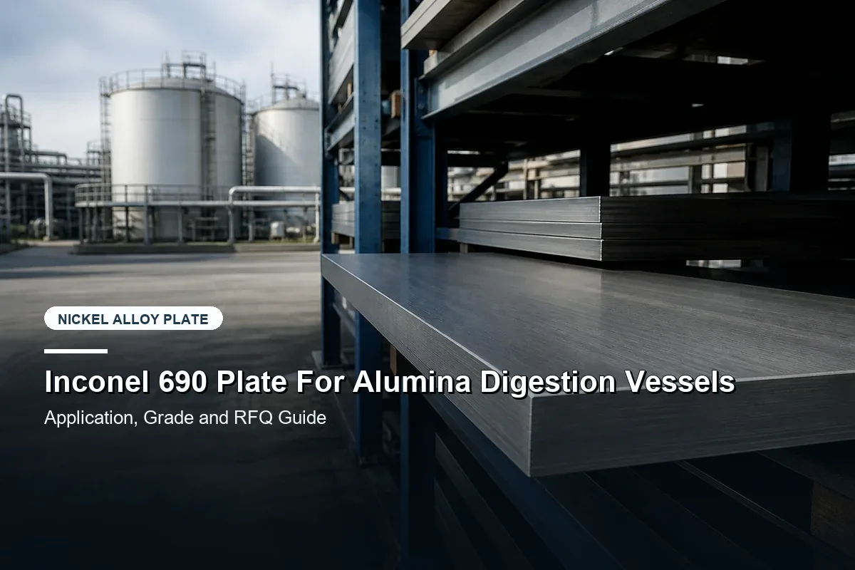 Inconel 690 Plate For Alumina Digestion Vessels