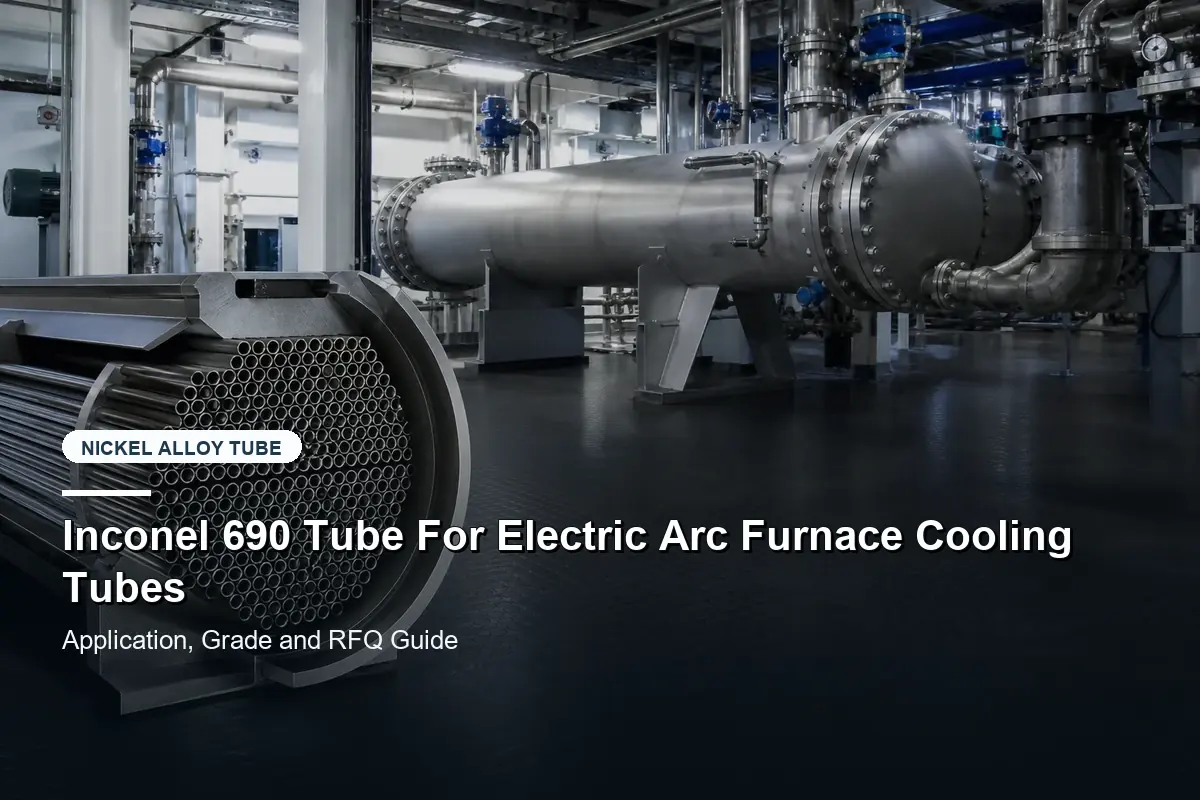 Inconel 690 Tube For Electric Arc Furnace Cooling Tubes