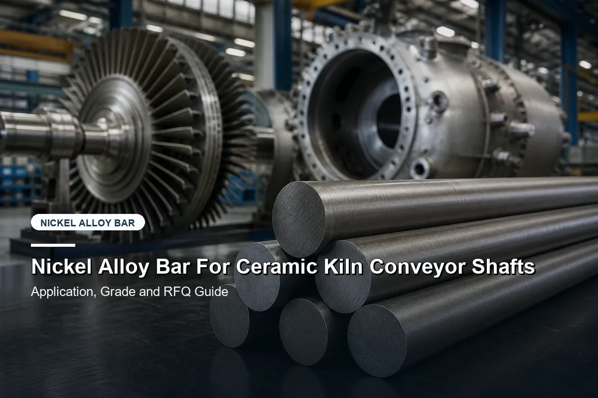 Nickel Alloy Bar For Ceramic Kiln Conveyor Shafts
