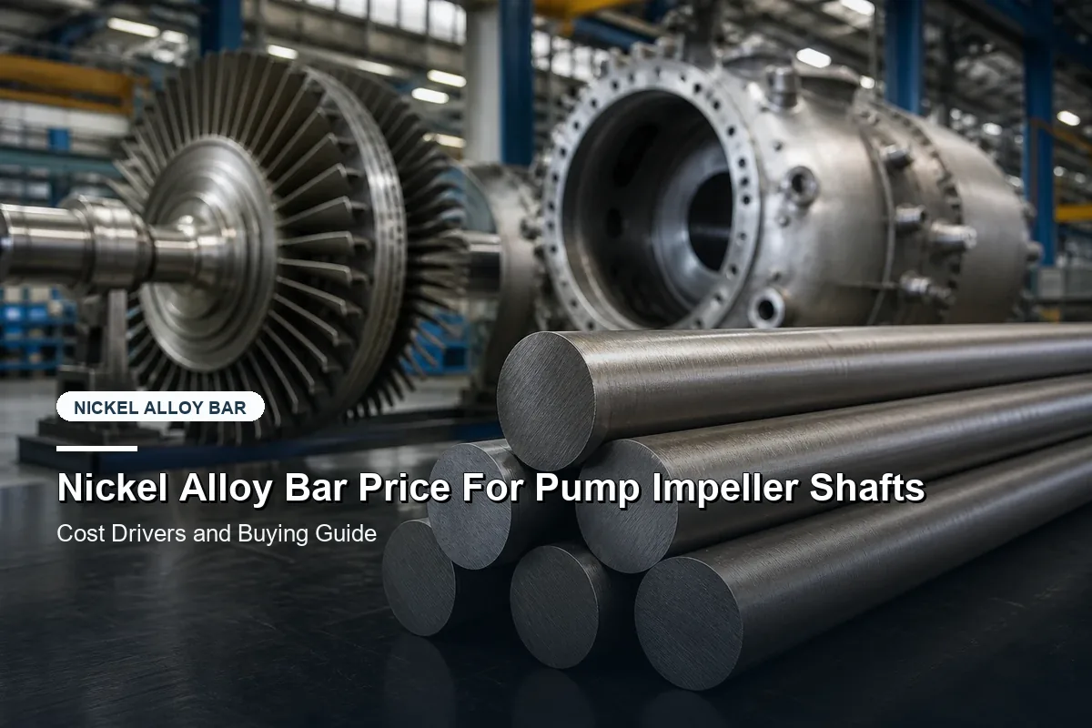Nickel Alloy Bar Price For Pump Impeller Shafts