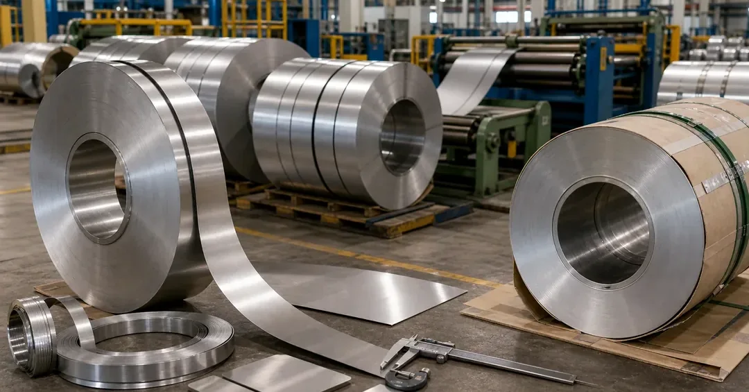 Inconel 601-Coil für Leitbleche in Industrieöfen