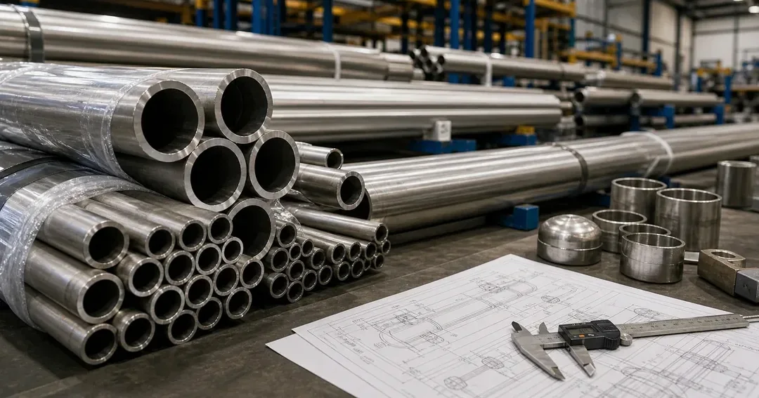 Nickel 200 pipe for hot caustic vent lines