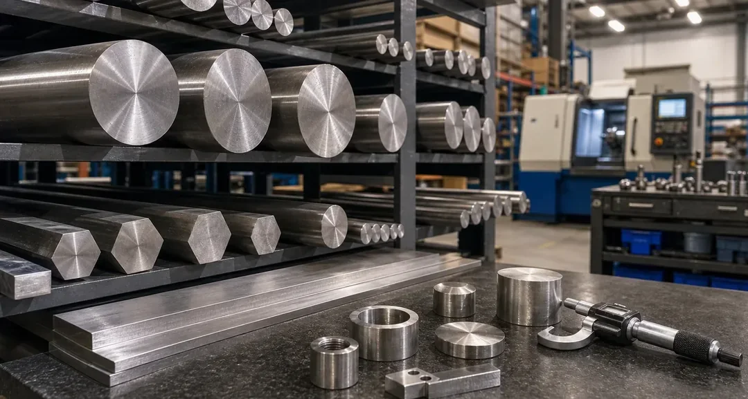 Nickel 201 bar for caustic scraper shafts