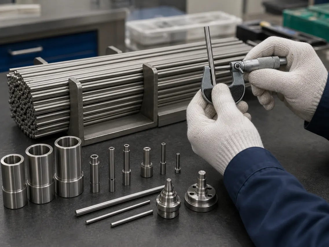Hastelloy C22 bar for wet chlorine valve stems